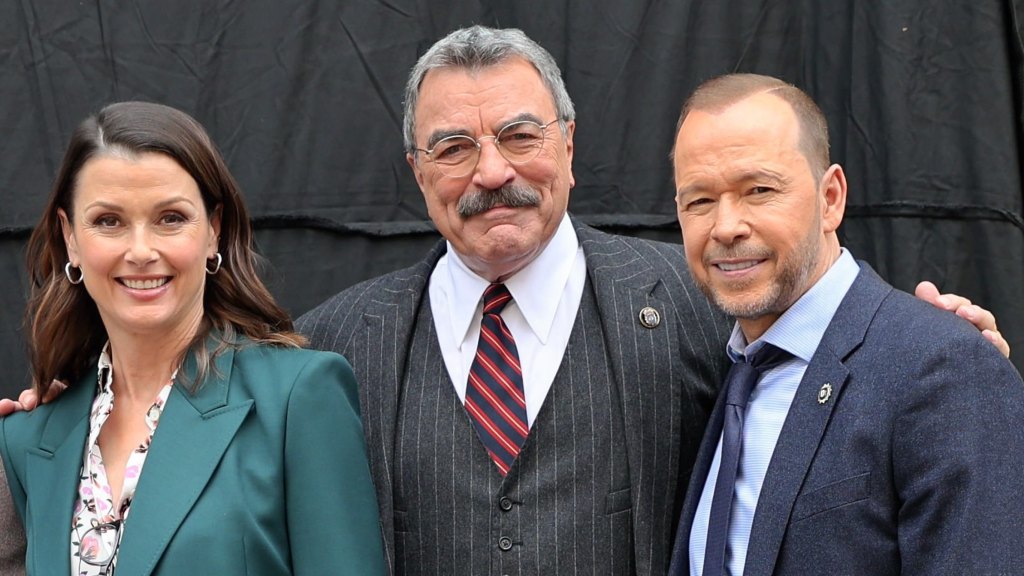 Bridget Moynahan, Tom Selleck and Donnie Wahlberg, 2024