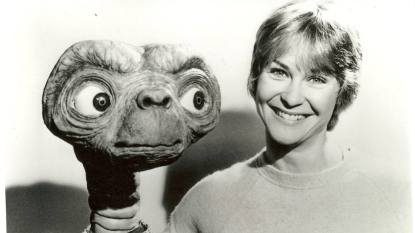 Dee Wallace with ET
