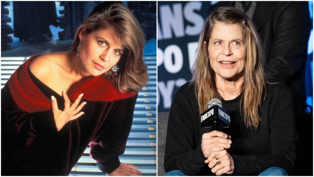 Linda Hamilton, 1987 and 2024