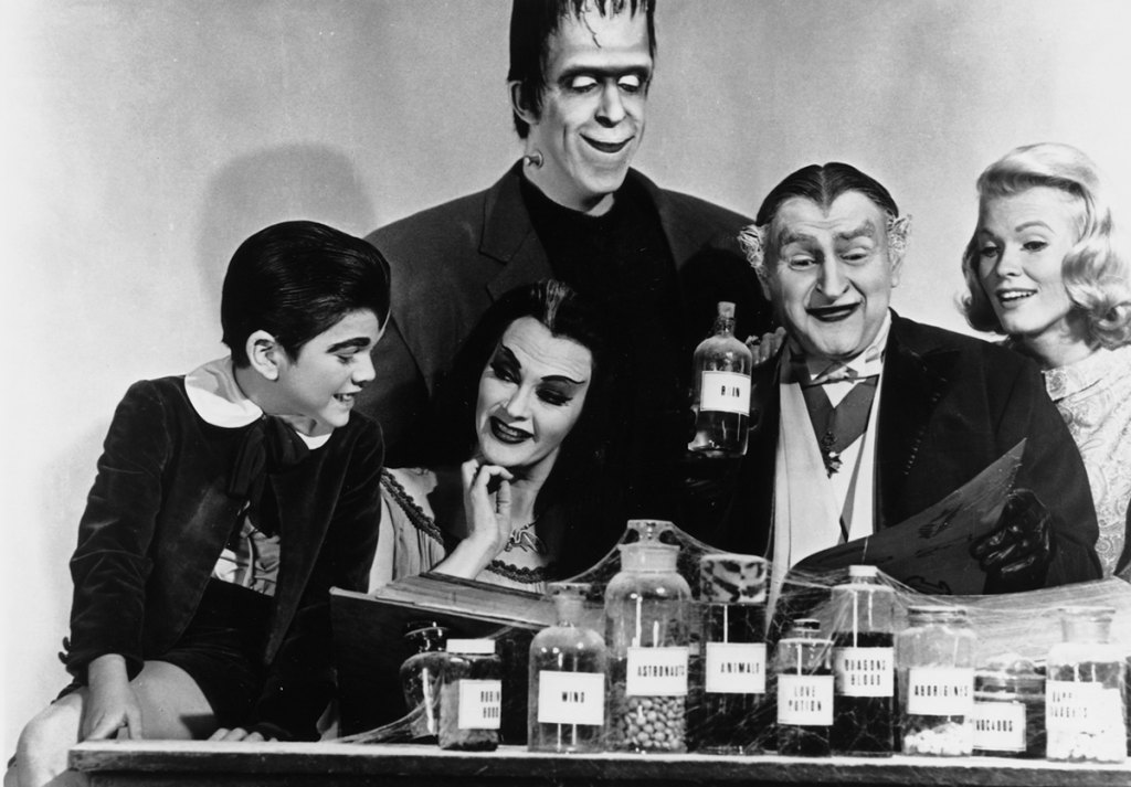 The cast of The Munsters, 1964: TV Moms