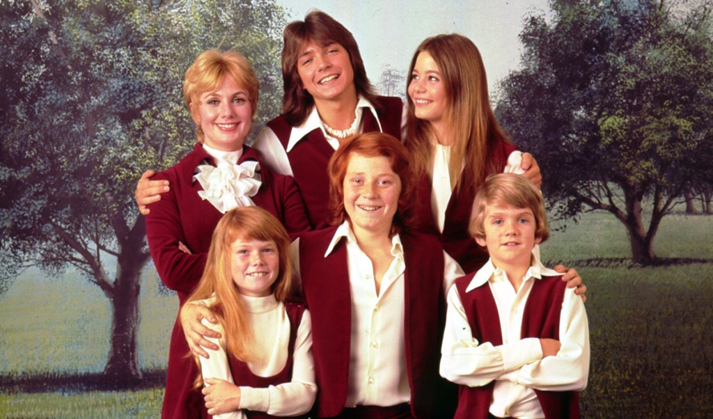 The cast of The Partridge Family, 1972