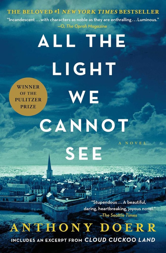 All The Light We Cannot See by Anthony Doerr (books that are movies and shows)