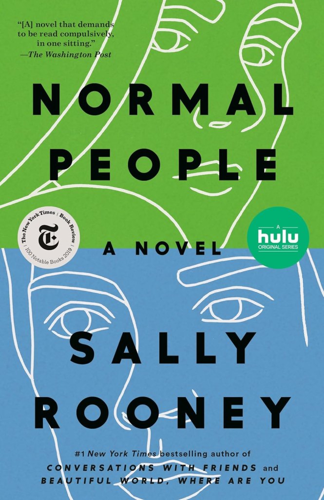 Normal People by Sally Rooney (books that are movies and shows)