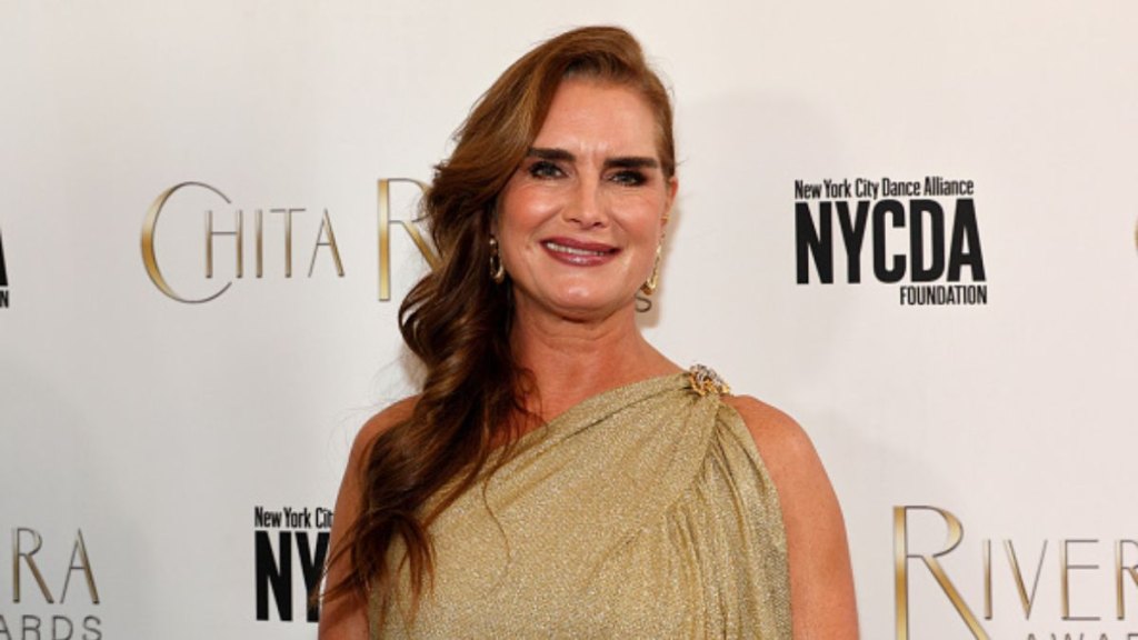 Brooke Shields at the 2024 Chita Rivera Awards in NY