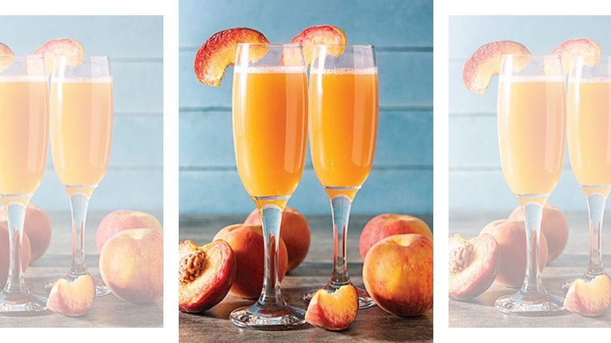 Peach Bellinis