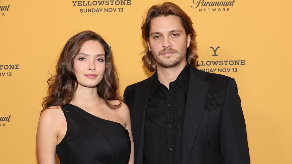 Bianca Rodrigues and Luke Grimes, 2022