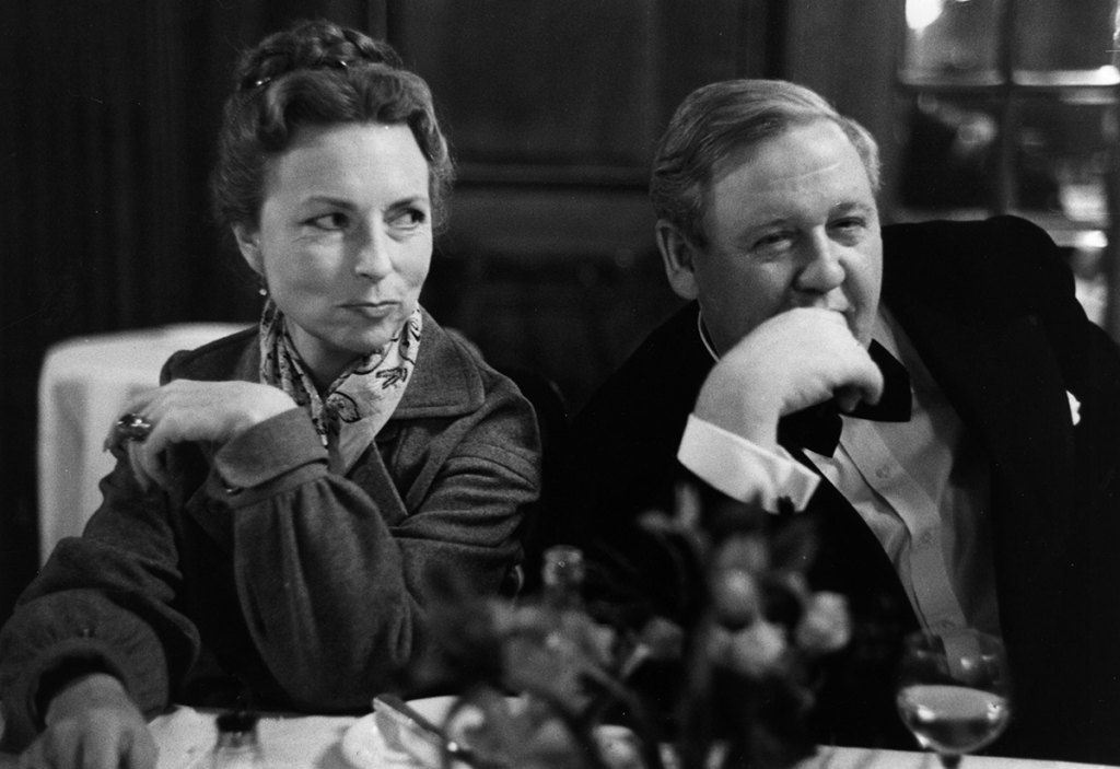 Agnes Moorehead and Charles Laughton in Dun Juan in Hell, 1951 
