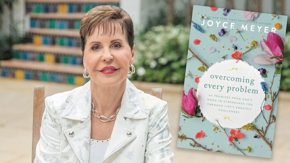 Bible Teacher Joyce Meyer Shares the Secret on How Overcoming Any Problem is Easier Than We Think. She Shares Surprising ways to rise above fear, anger, and disappointment and feel more joy each day