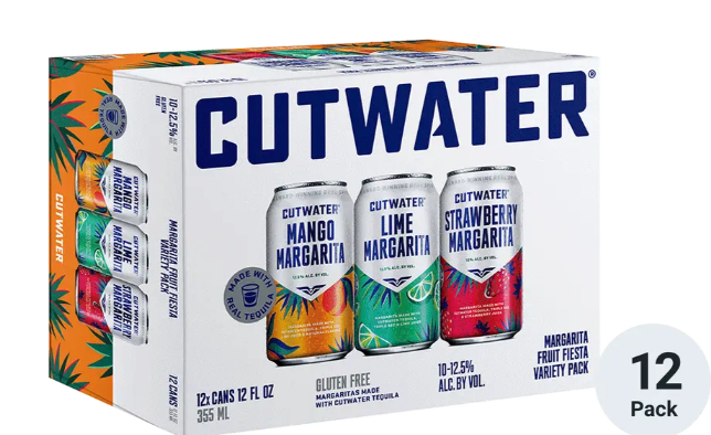 Cutwater Tequila Fruit Fiesta Margarita Mix Pack
