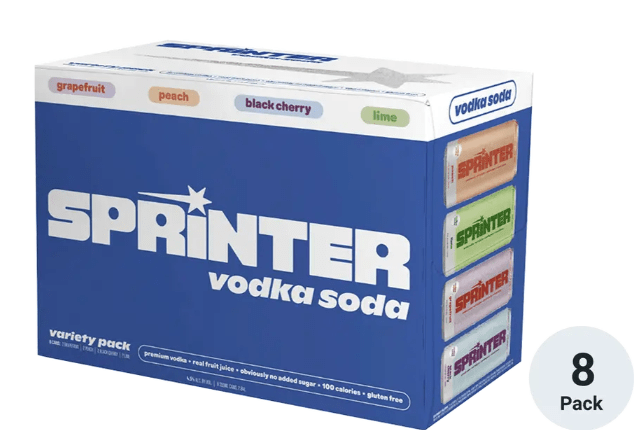 Sprinter Vodka Soda Variety Pack by Kylie Jenner
