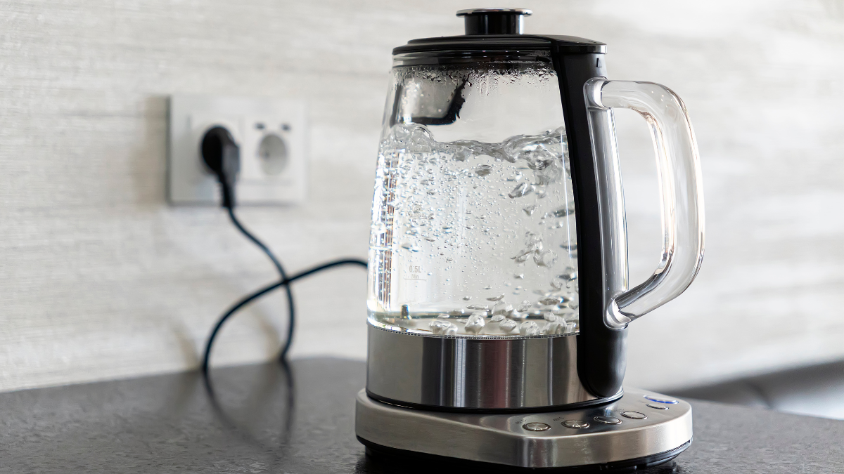 Boiling water can be used as a DIY stain remover for berry stains