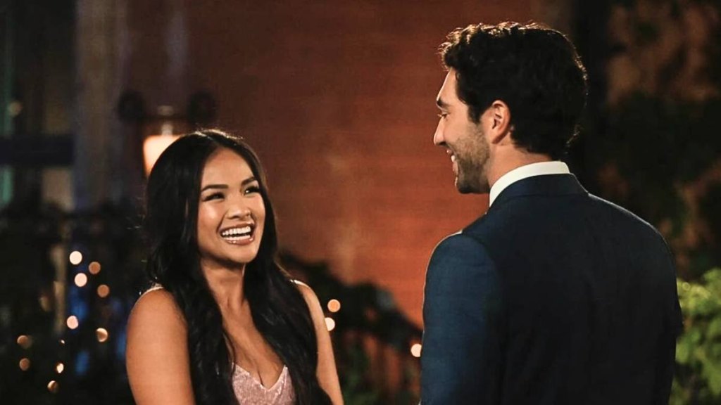 Jenn Tran and Joey Graziadei on 'The Bachelor' (2023)