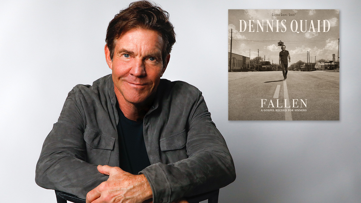 Dennis Quaid with Album