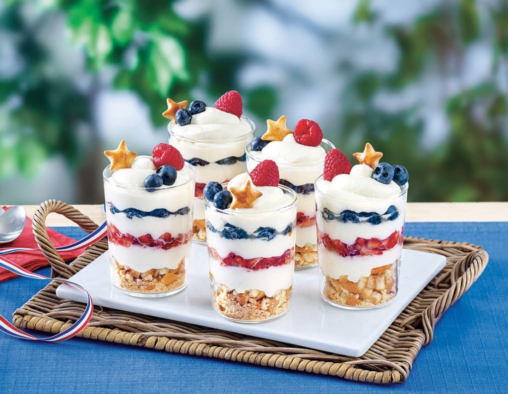 Mini Strawberry Cheesecake Trifles