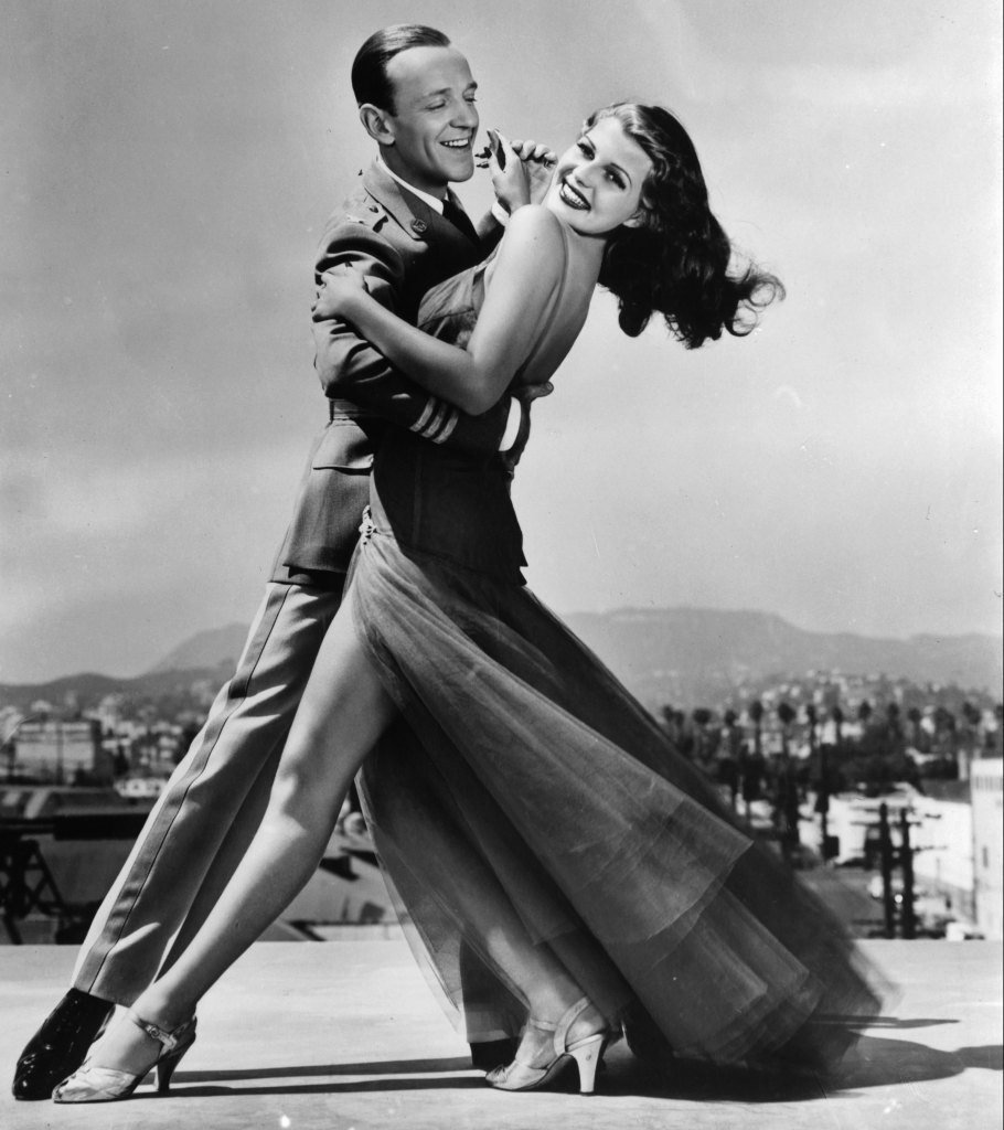 man and woman dancing