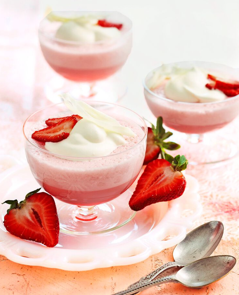 Jell-O strawberry desserts