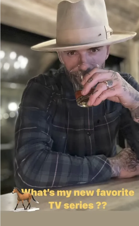David Beckham yellowstone