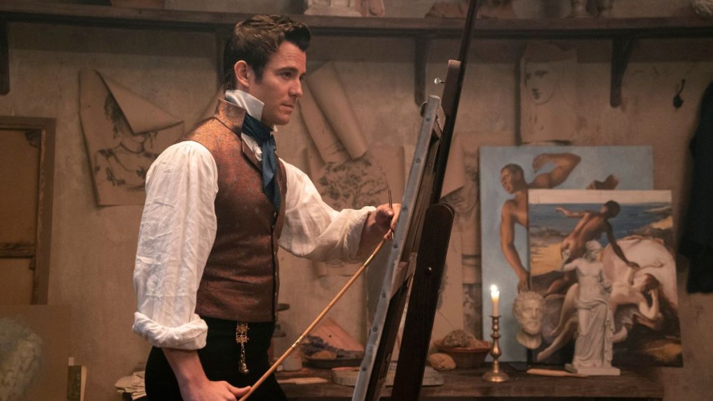 Luke Thompson in season 2 of 'Bridgerton' (2022)