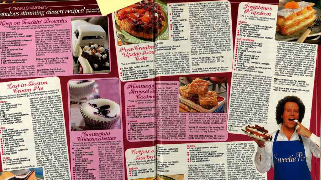 richard simmons dessert recipes