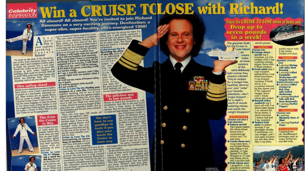 richard simmons dinner ideas