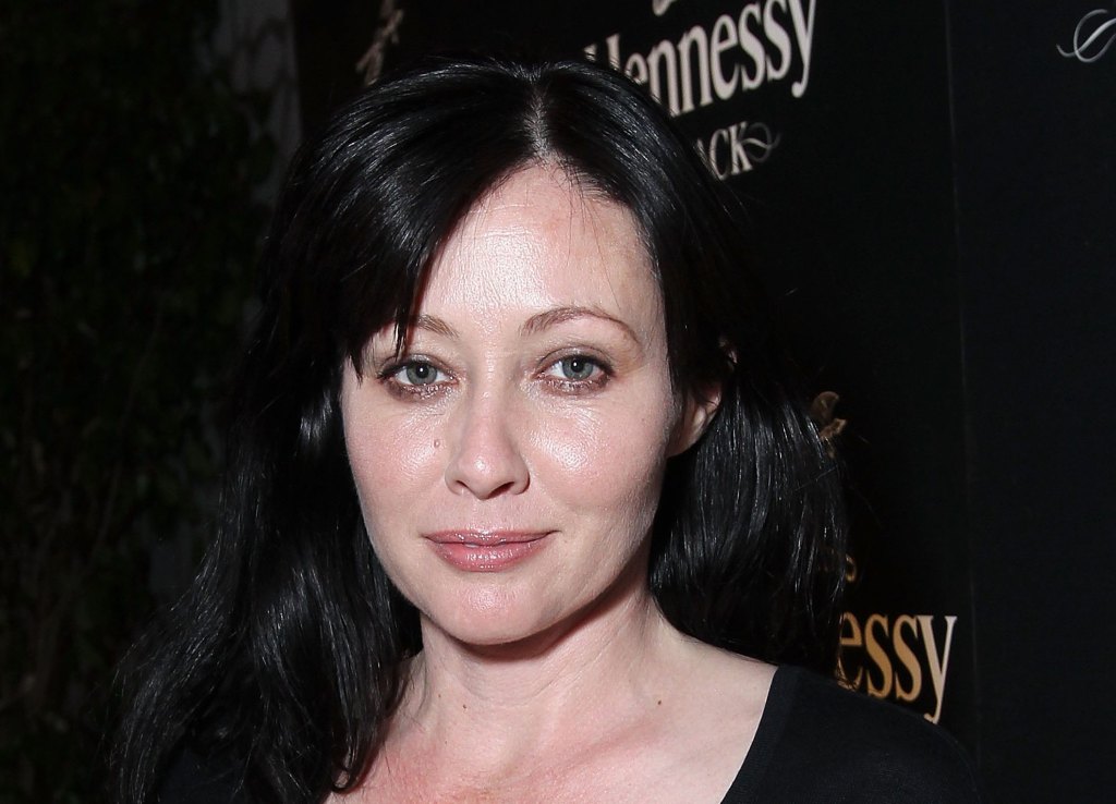 Shannen Doherty at The Hennessy Black Event where Hennessy Black showed its smooth side and elevated the coctail with a Done Different Experience at Voyeur on March 16, 2010 in West Hollywood, California.