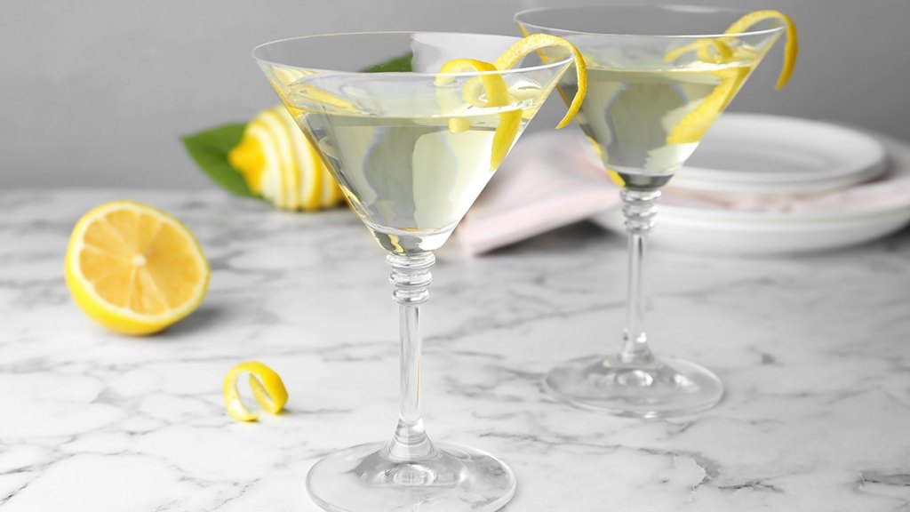 Lemon drop martini