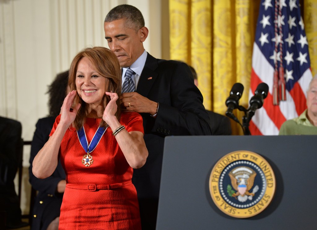 President Obama Awards the Medal of Freedom in Washington, D,C, District of Columbia, United States – 24 Nov 2014