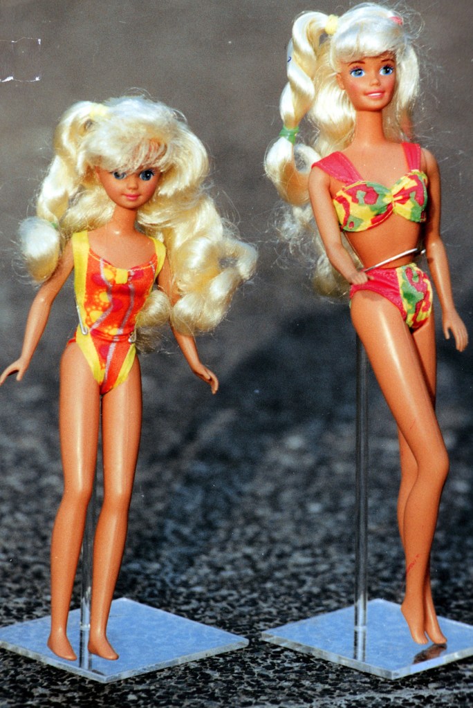 1991 Barbie bebekleri