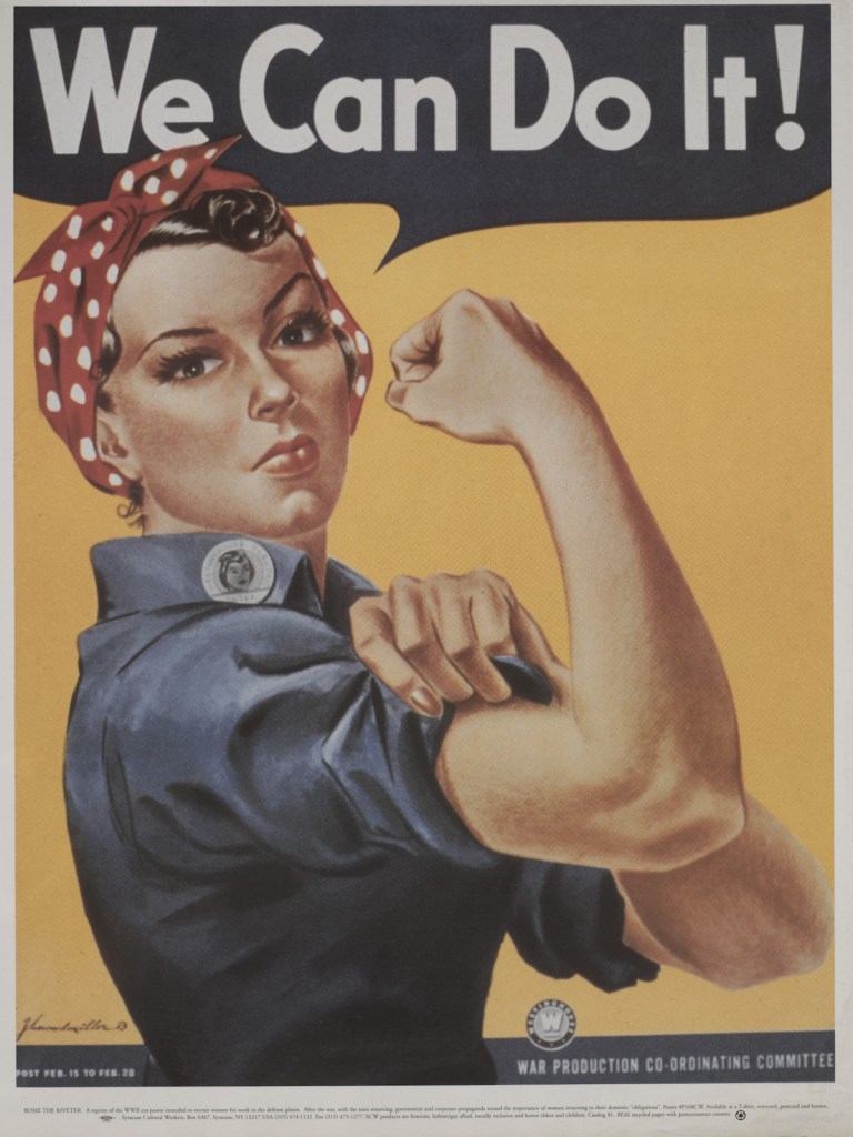 Rosie the Riveter poster (1942)