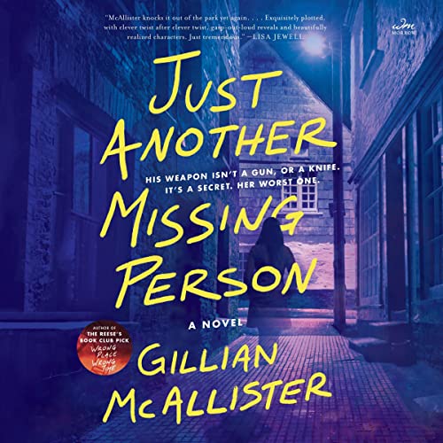 Just Another Missing Person Audio Book Cover by Gillian McAllister ww book club