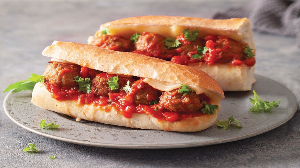 Chef Curtis Stone’s Meatball Sandwiches