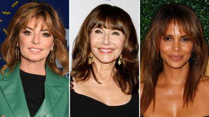 Celebrities over-50 with a wolf cut