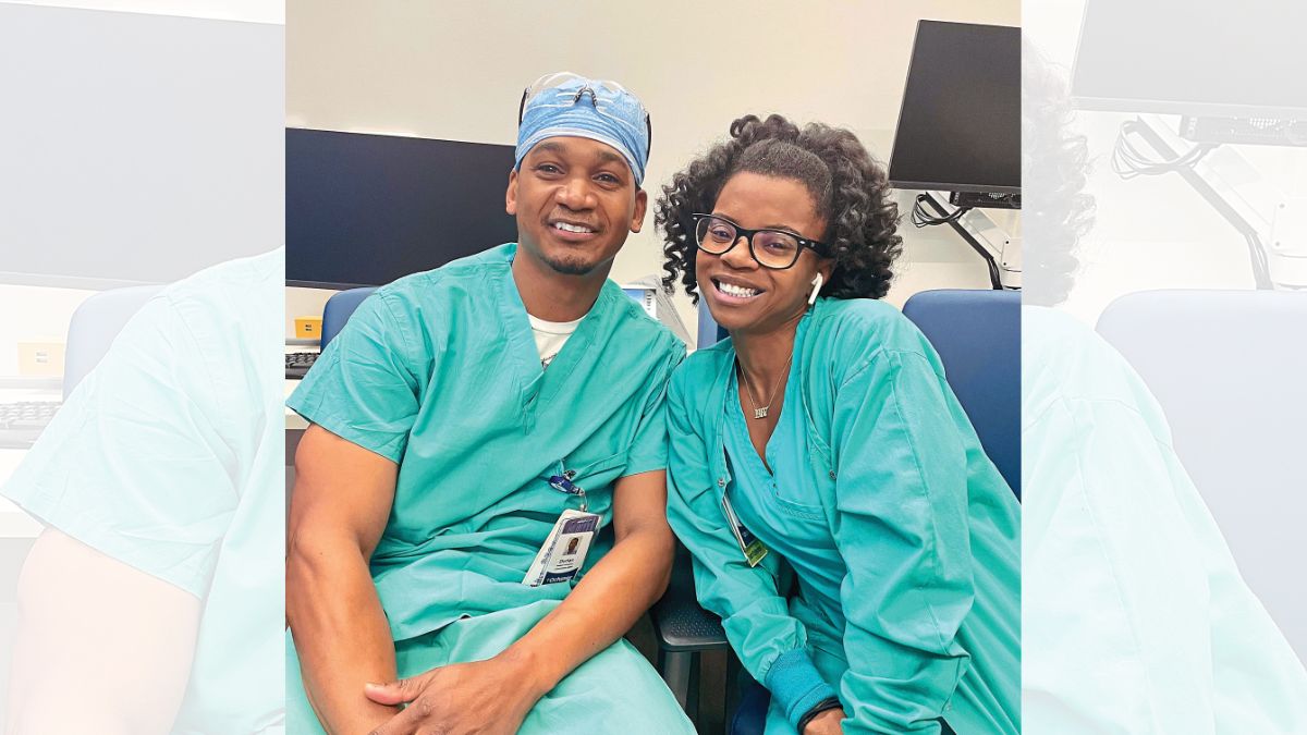 Dorian Scott and Dorionne Scott