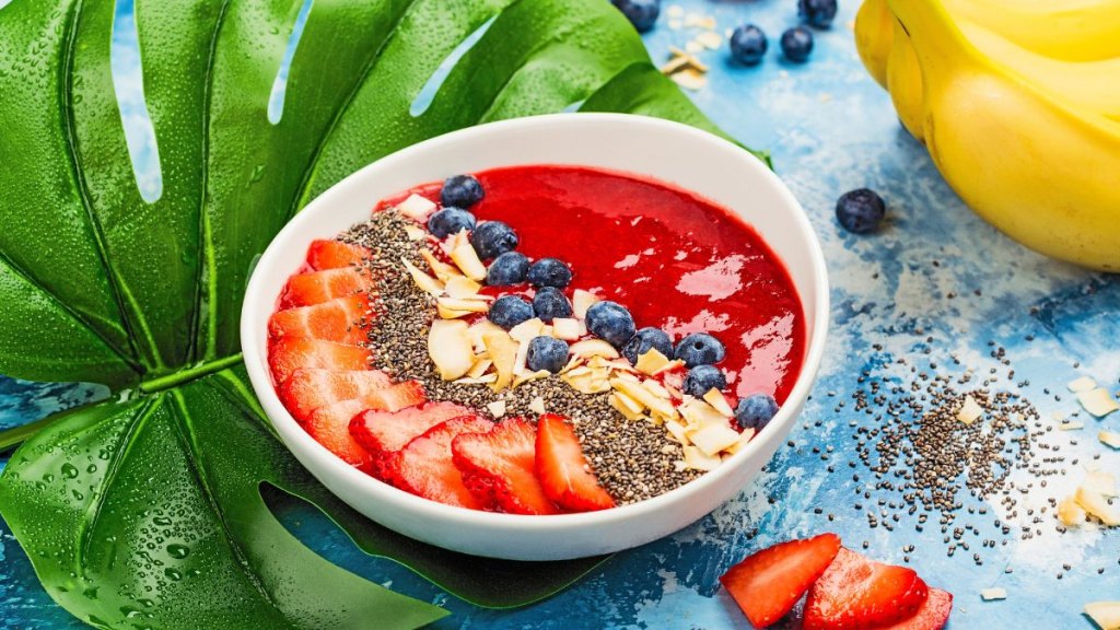 Easy smoothie bowl 