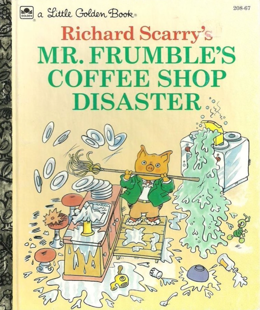 Cover of Mr. Frumble's Coffee Shop Disaster