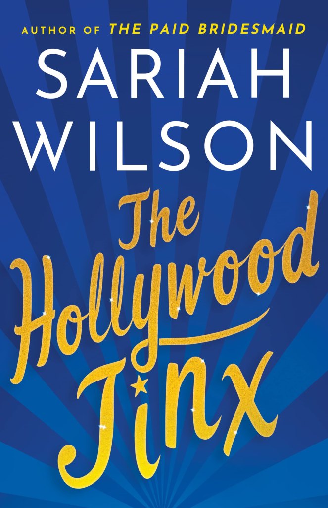 Book cover for The Hollywood Jinx by Sariah Wilson