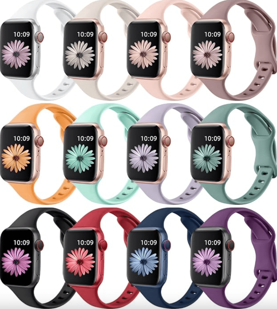 Lerobo 12 Pack Bands Compatible with Apple Watch