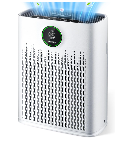 Air Purifiers for Home Large Room, with Smart Mode, PM2.5 Air Quality Display