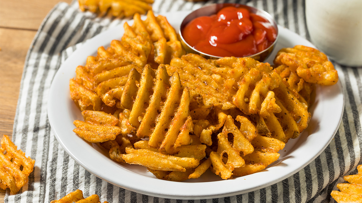 Is it possible to make waffle fries without a cutter nor a mandoline? -  Quora