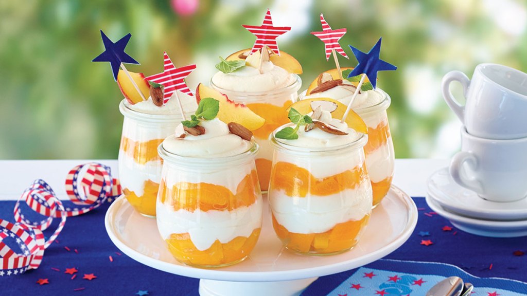 10.	White Chocolate Apricot Parfaits
