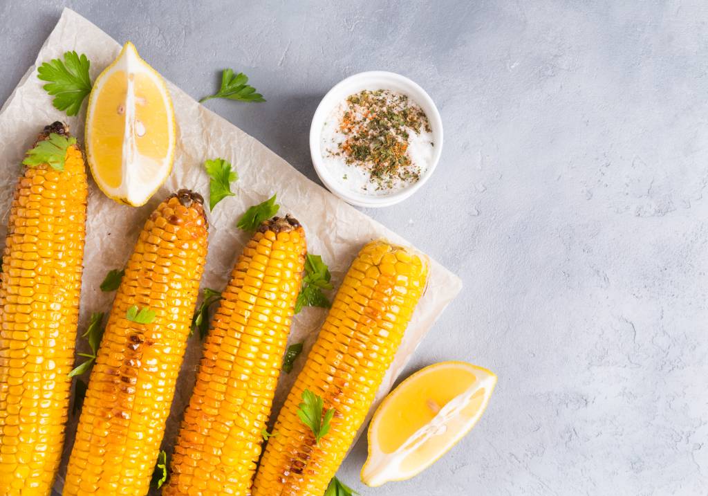 grilled corn