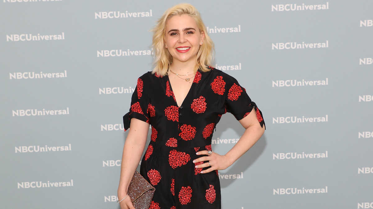 Mae Whitman attends the 2018 NBCUniversal Upfront Presentation at Rockefeller Center on May 14, 2018 in New York City.