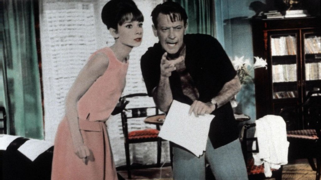 Audrey Hepburn and William Holden in ‘Paris When It Sizzles’ (1964)