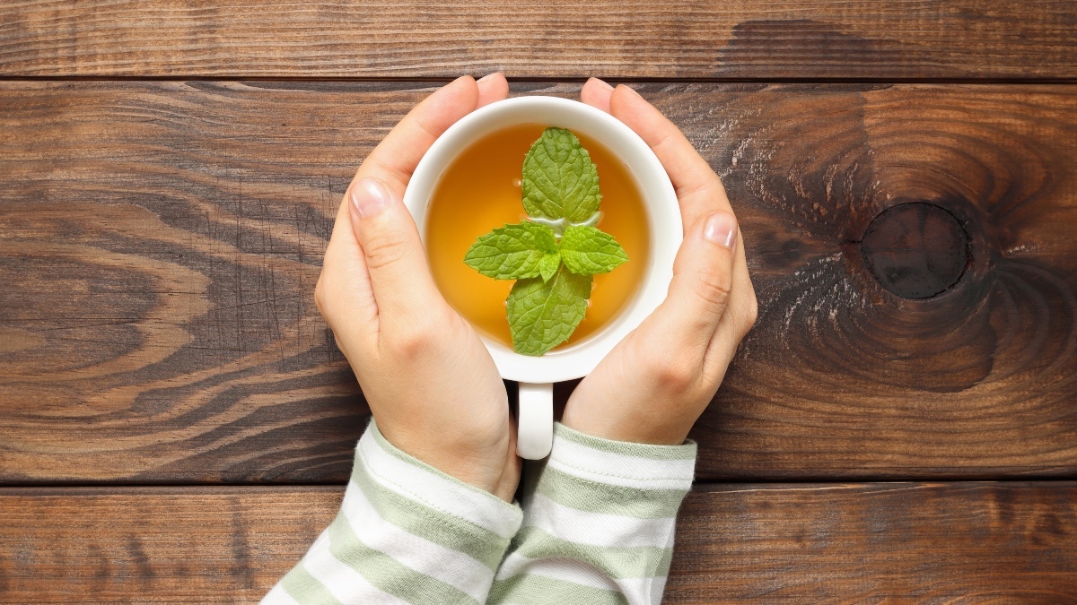 How Mint Water & Spearmint Tea Can Help Hormonal Acne - Inspire Beauty