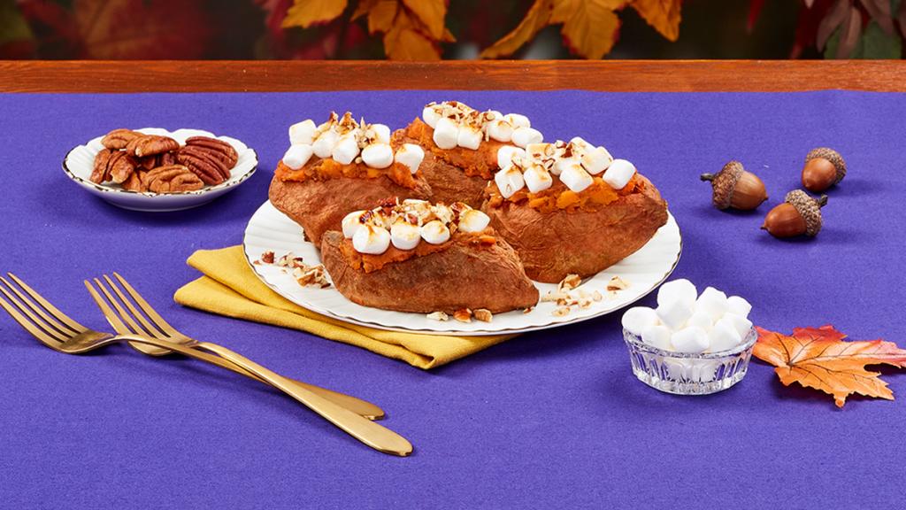 Twice Baked Sweet Potatoes