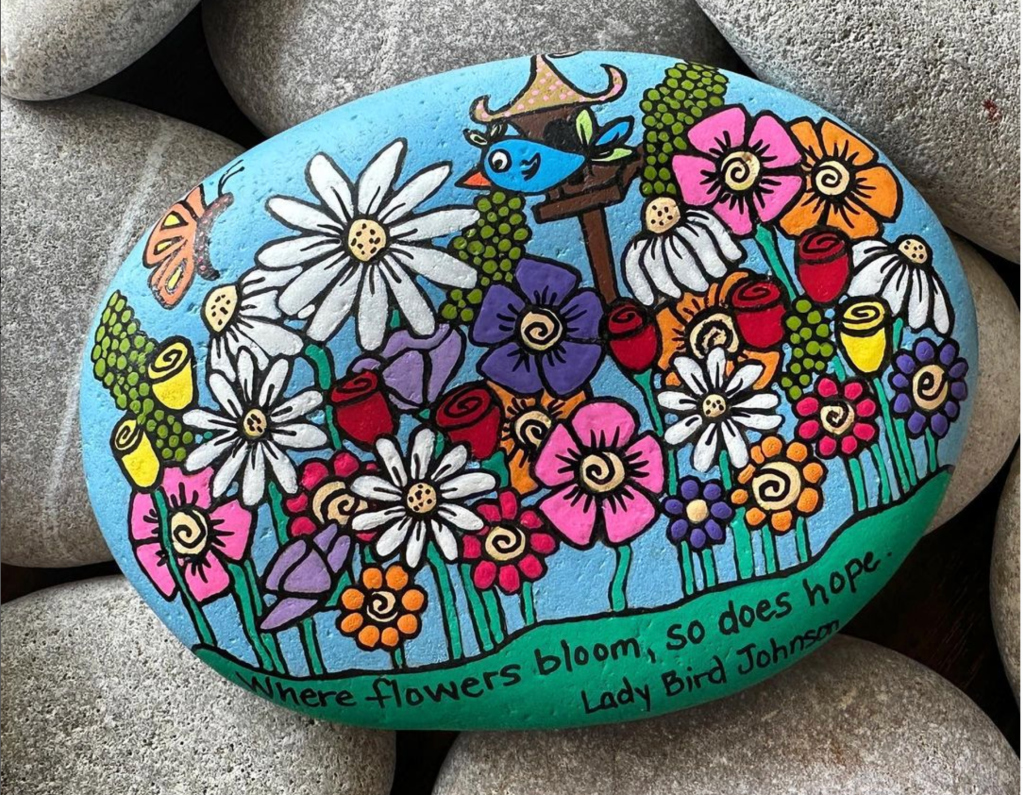 Inspirational rock art