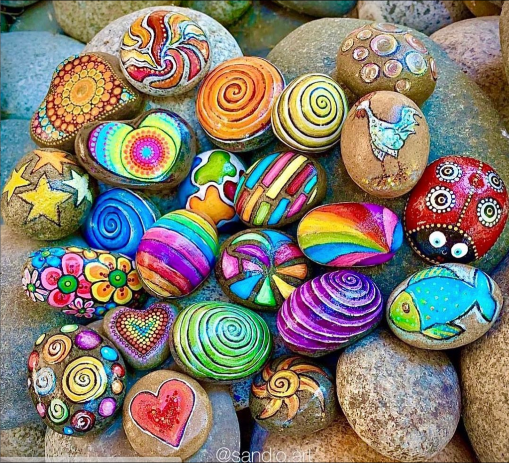 Inspirational rock art