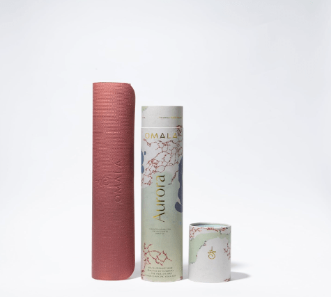 OMALA "Aurora" Color-Changing Yoga Mat Non Slip for Pilates, Stretching, Excercise, Workout, Home, Floor, Gym & Studio Fitness, Meditation