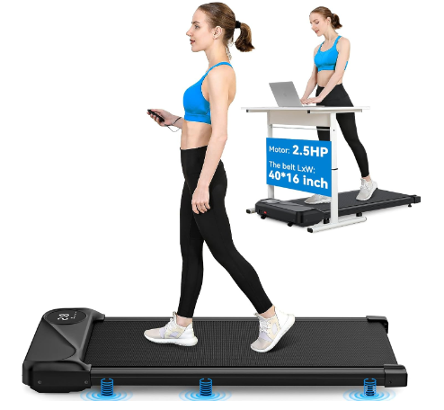 THERUN Walking Pad Treadmill Under Desk