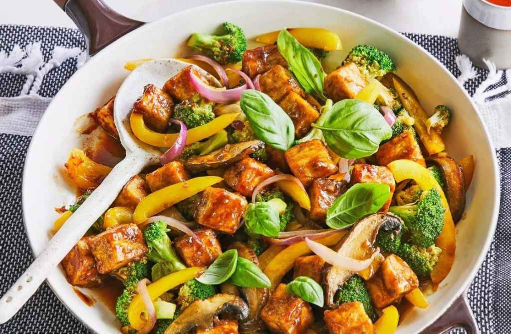 Teriyaki Veggie Stir-Fry as part of a recipe roundup of budget-friendly meals
